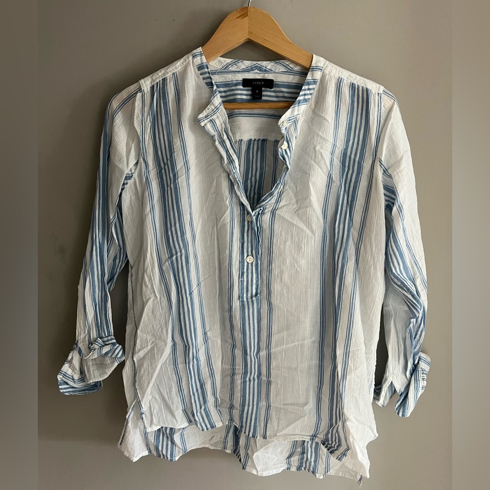 J crew linen shirt